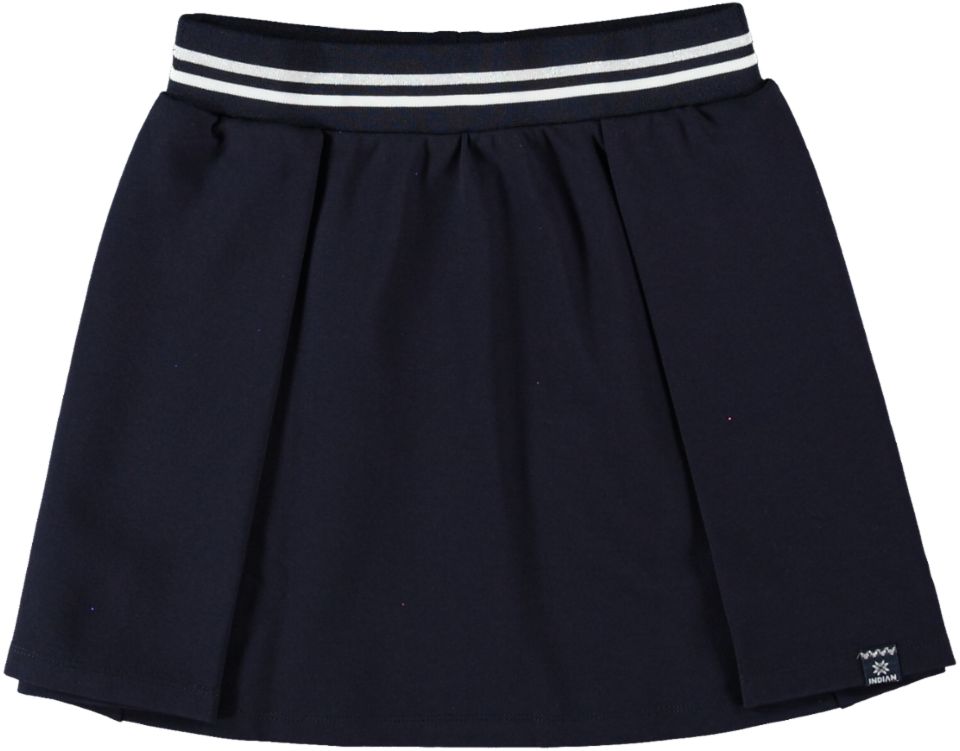 Indian Blue Rok PLEATED