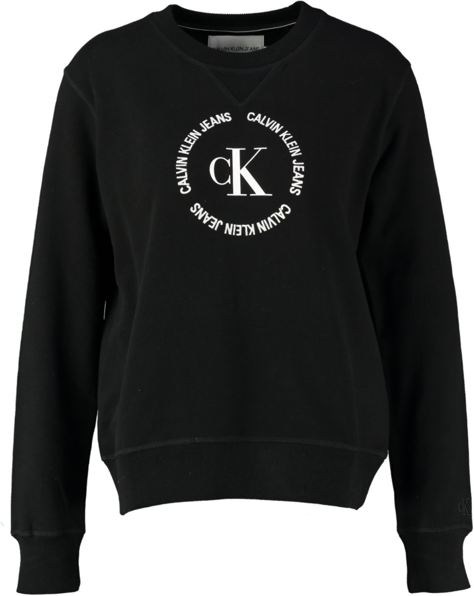 Calvin Klein Sweater CK ROUND LOGO RELAXE