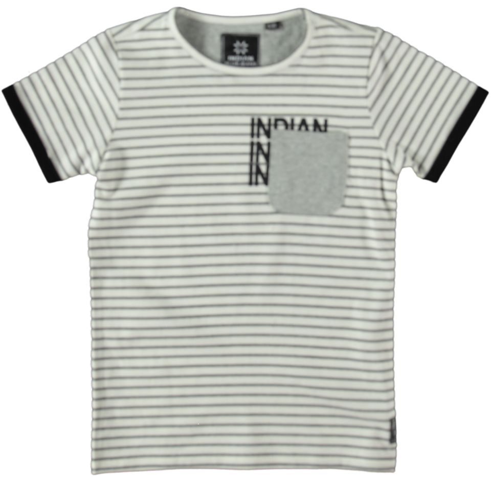 Indian Blue T-shirt STRIPE