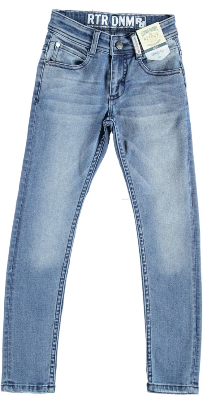 Retour jongens jeans Tobias skinny fit Light Blue Denim
