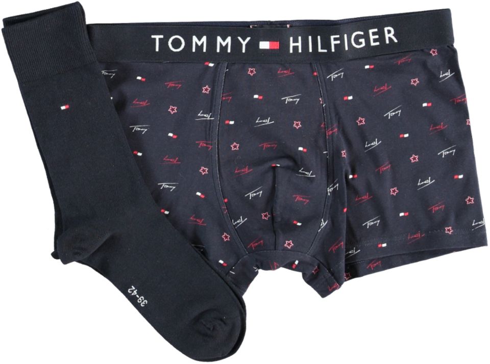 Tommy hilfiger sokken trunk & sock set maat S