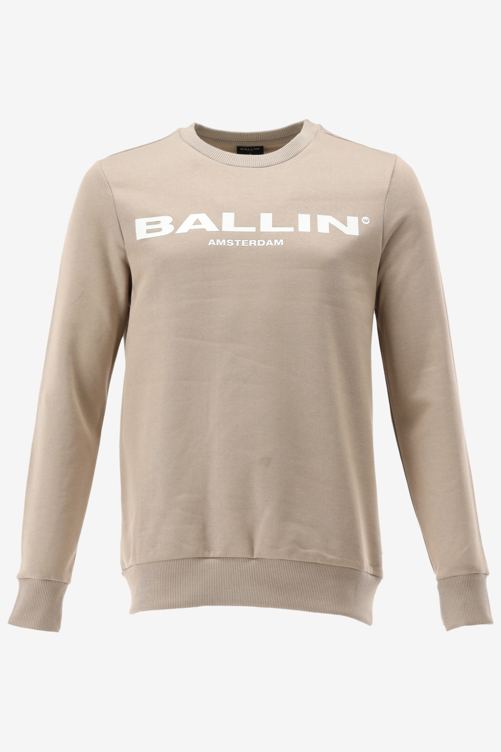 Ballin Amsterdam -  Heren Slim Fit  Original Sweater  - Bruin - Maat S