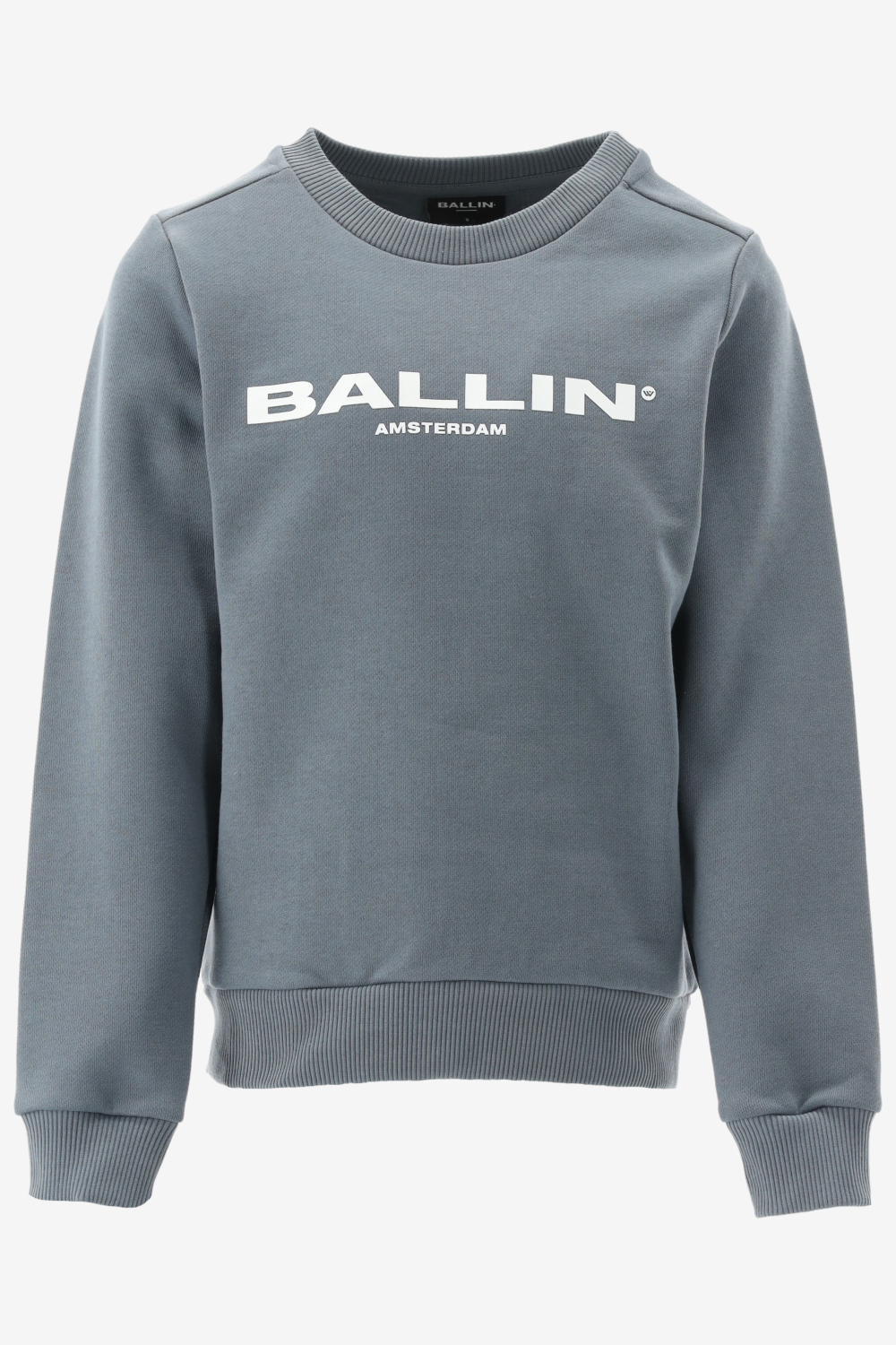 Ballin Amsterdam -  Jongens Slim Fit  Original Sweater  - Blauw - Maat 176