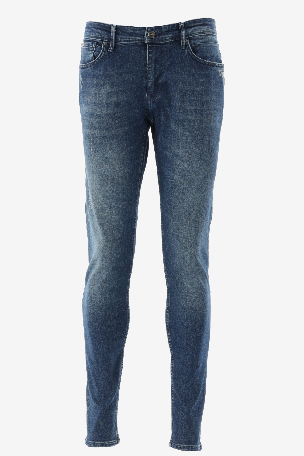 Purewhite - Jone Skinny Fit Heren Skinny Fit   Jeans  - Blauw - Maat 27