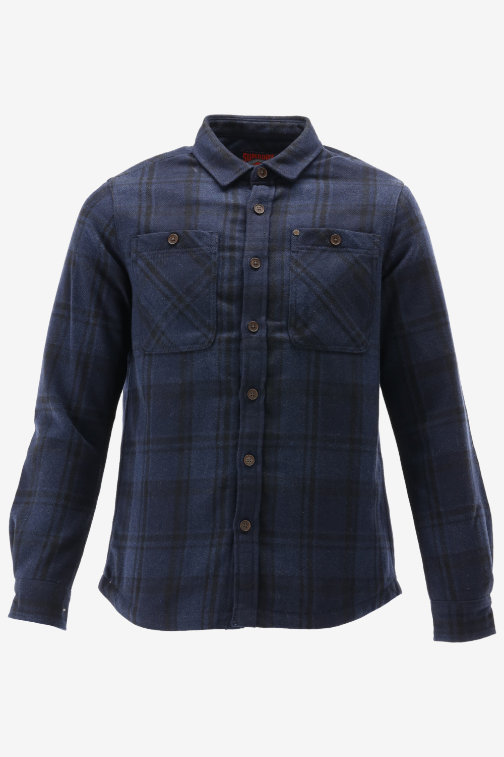 Superdry casual shirt merchant quilted maat XL