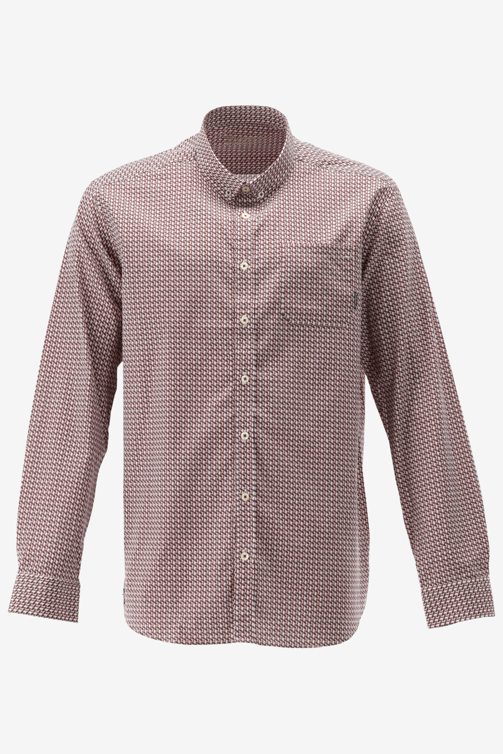 BlueFields Overhemd Shirt Ls Printed Pop 21442003 1147 Mannen Maat - 3XL