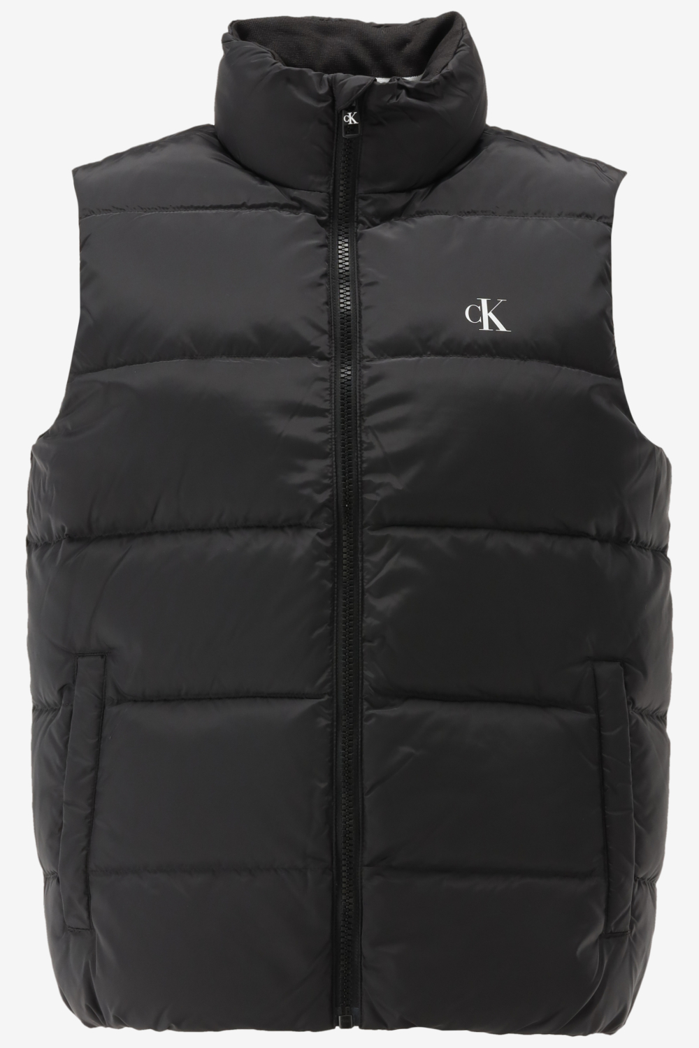 Calvin Klein Ess Down Vest Heren Jassen - Zwart - Maat L