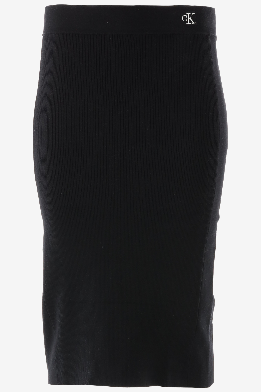 Calvin Klein Knitted Skirt Rokken - Zwart