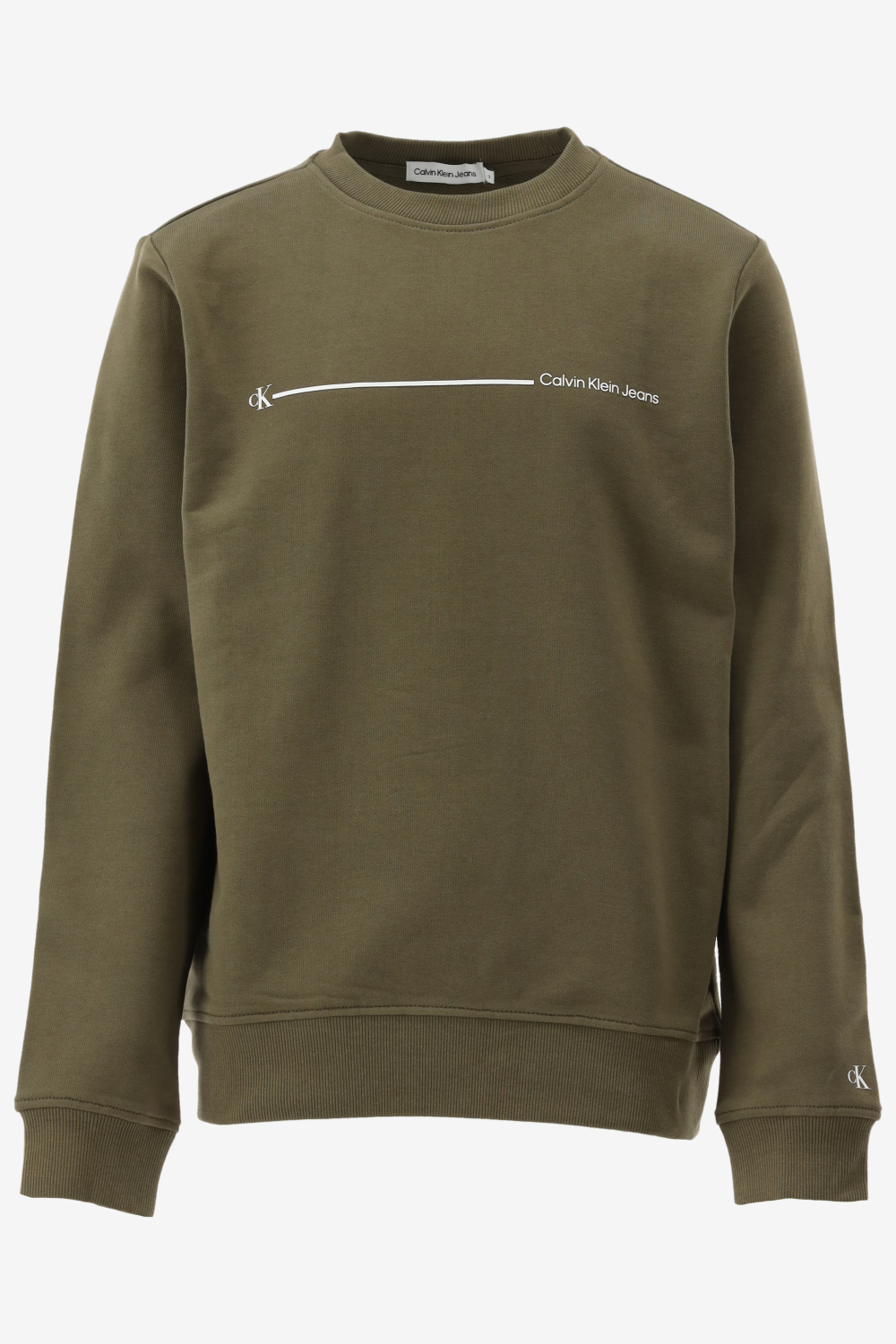 Calvin klein sweater raised lined logo sw maat 164/14J