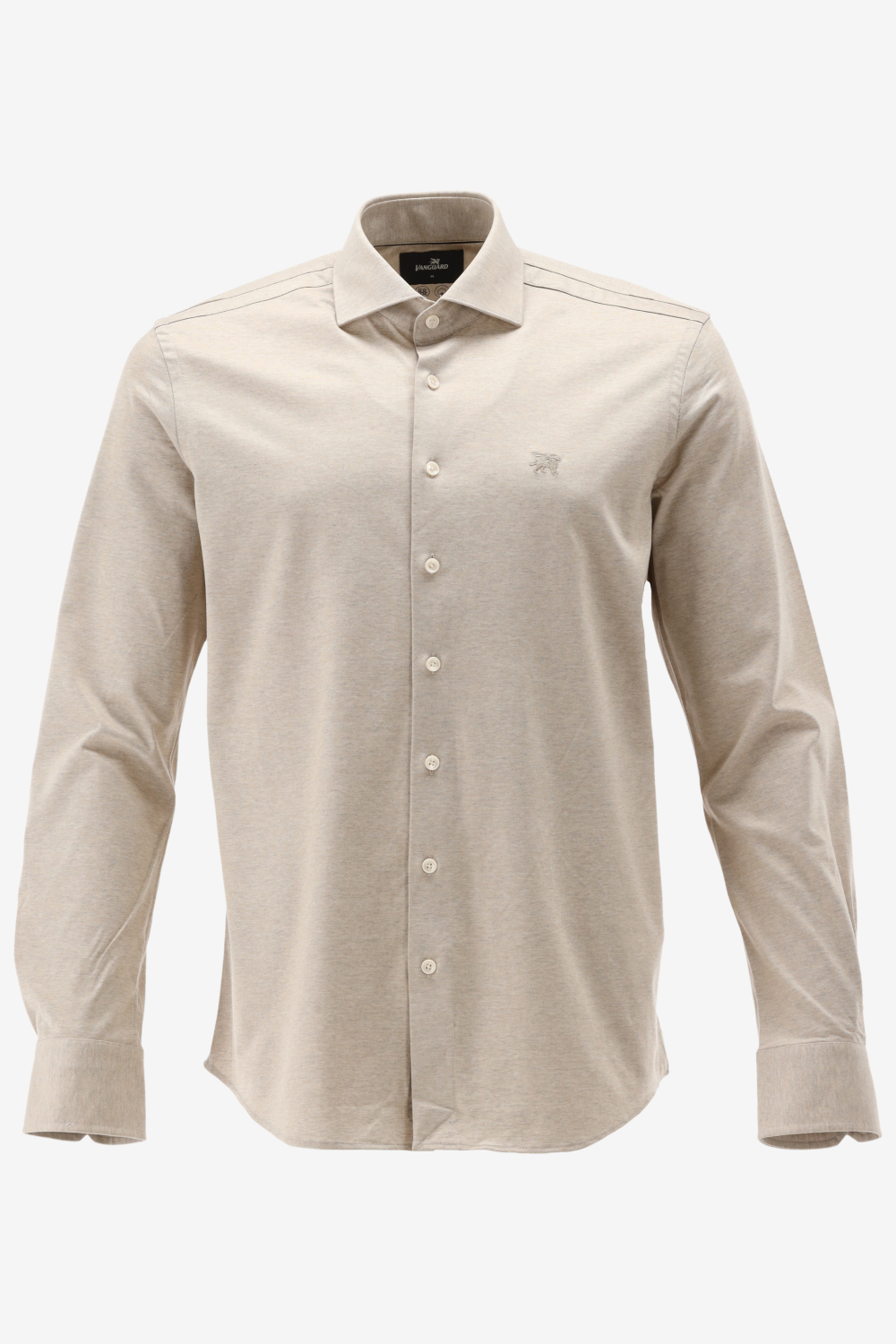 Vanguard - Overhemd Beige - Heren - Maat XXL - Modern-fit