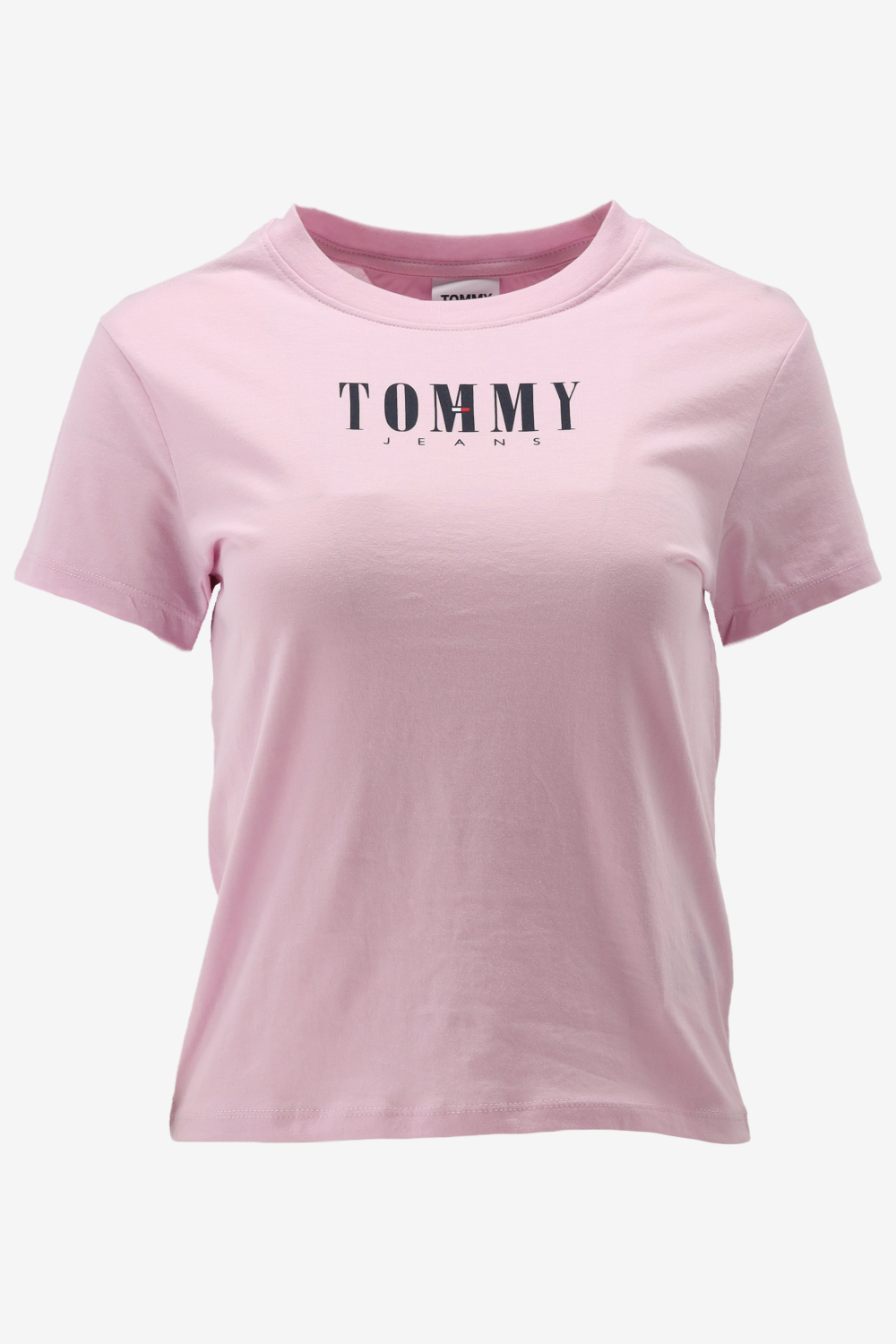 Tommy Hilfiger TJW BABY ESSENTIAL LOGO 2 SS Dames T-Shirt - Roze - Maat M