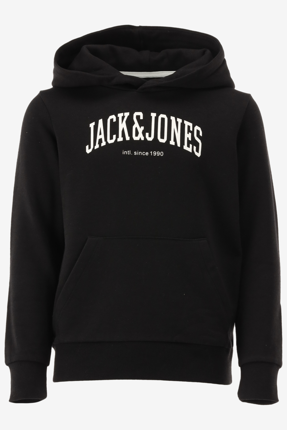 Jack & Jones Junior Trui Jjejosh Sweat Hood Sn Jnr 12237401 Black Mannen Maat - W116