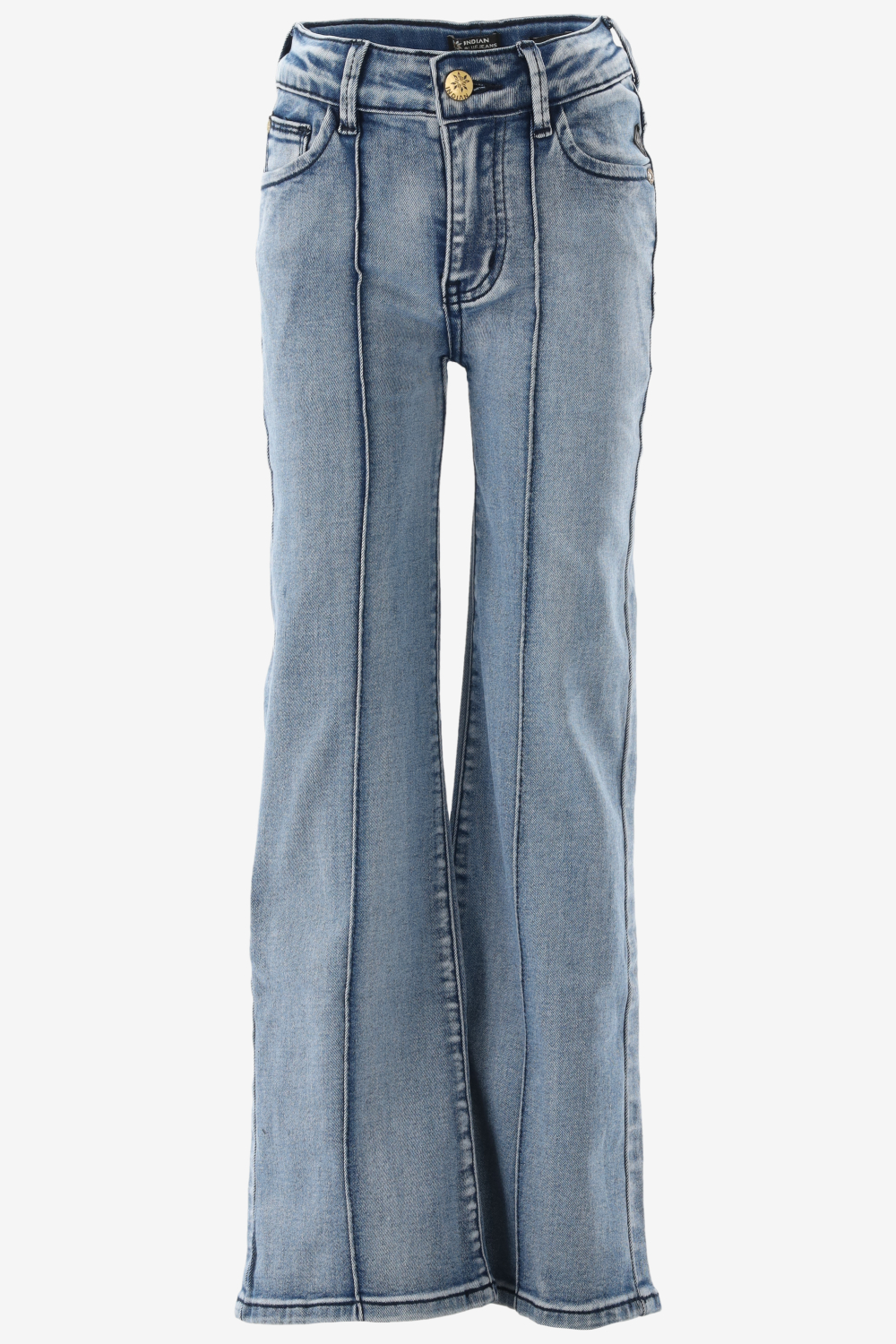 Indian Blue Jeans Lange broek meisje dark denim maat 176
