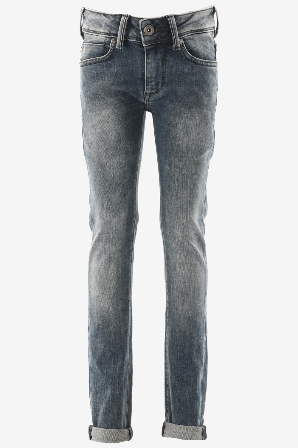 Indian Blue Jeans Blue Grey Ryan Skinny Fit Jeans Jongens - Broek - Blauw - Maat 158