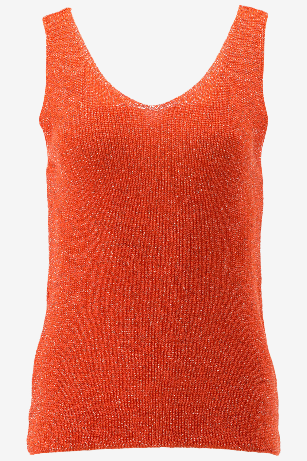 Geisha Singlet Knitted Lurex 34065-70 Orange