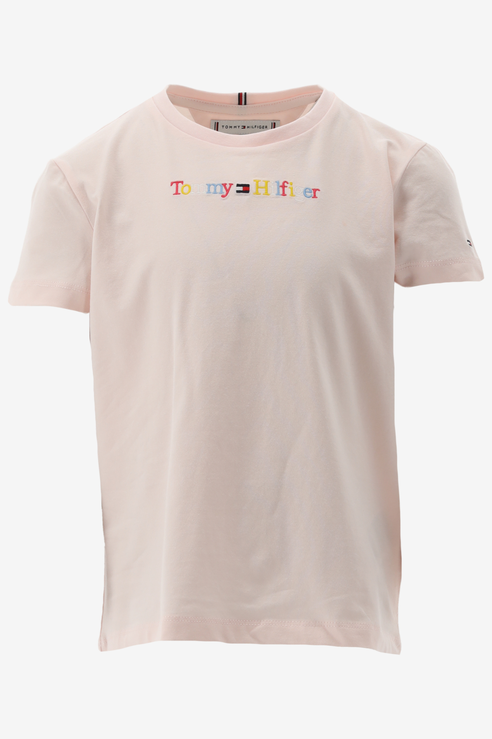 Tommy Hilfiger Graphic T-Shirt - Girls - Faint Pink - 8 jaar