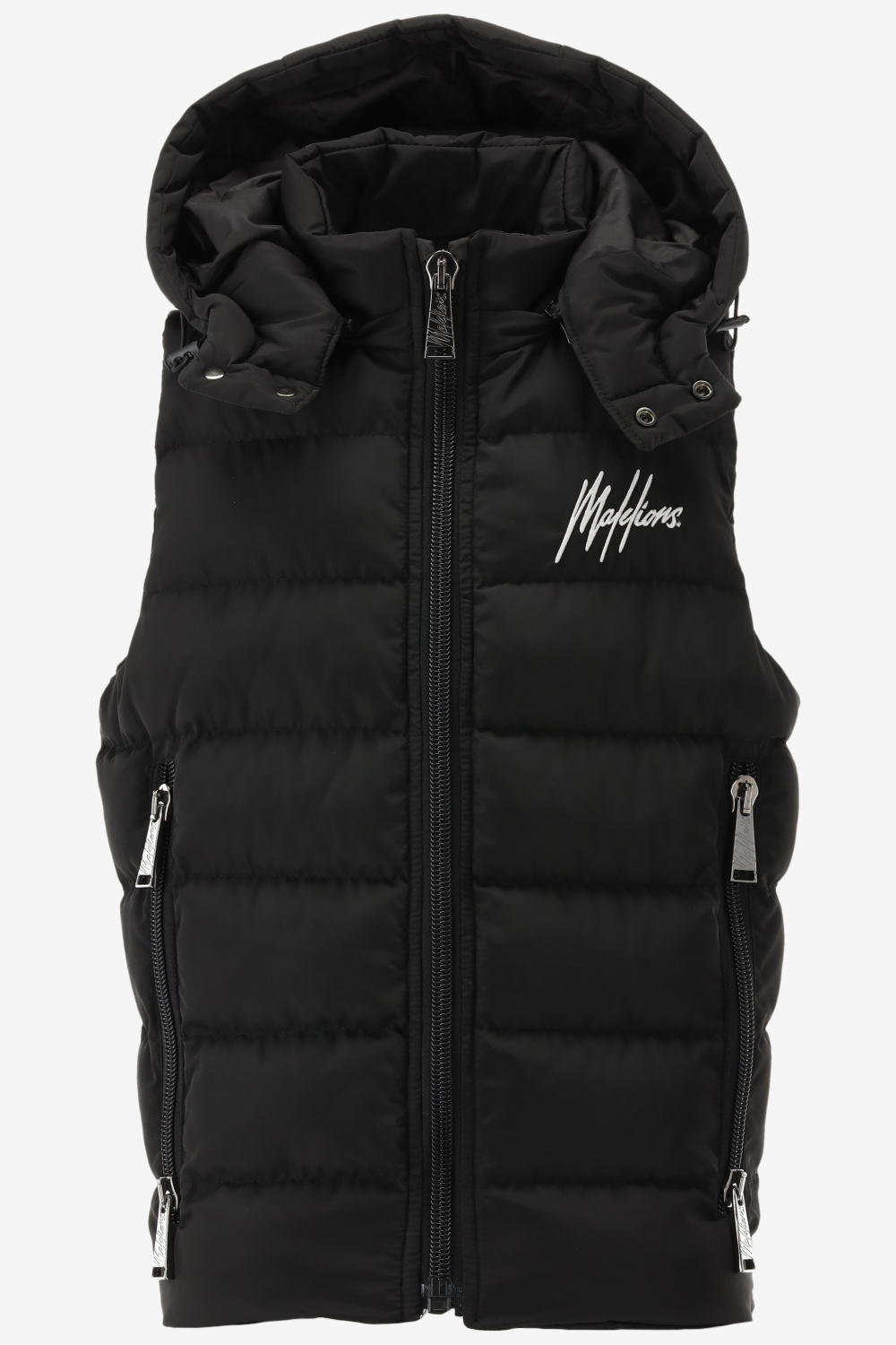 Malelions Travis Bodywarmer Kids Zwart - Maat: 140