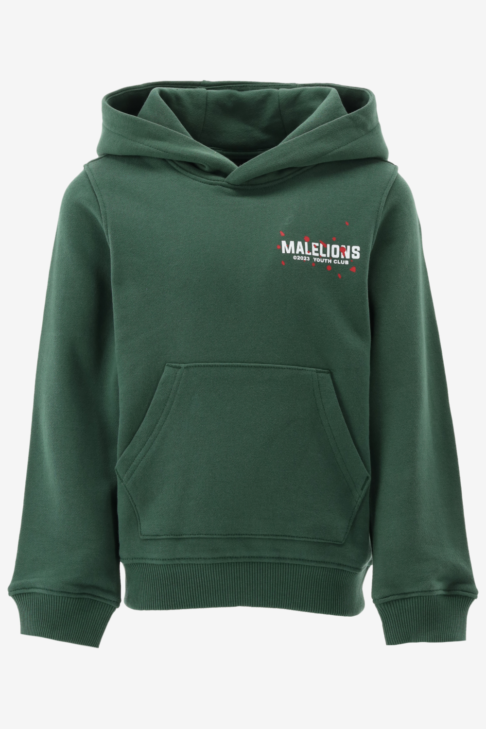 Malelions - Hoodie - Dark Green - Maat 176