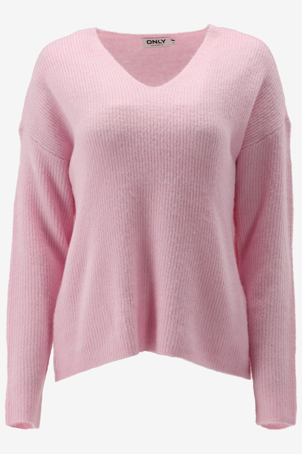 Only Trui Onlcamilla V-neck L/s Pullover Knt 15204588 Pink Lady Dames Maat - L