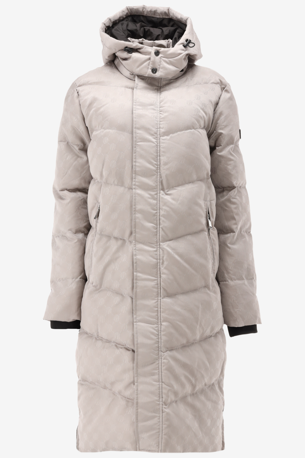 Malelions Jas Women Monogram Long Puffer Jac