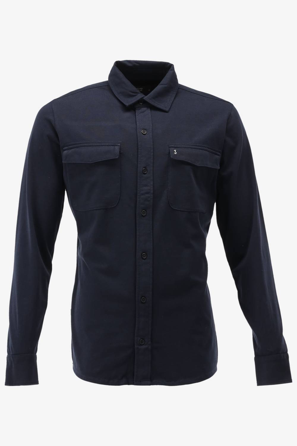 Butcher of Blue Casual Shirt Finn Pocket Jersey Shirt