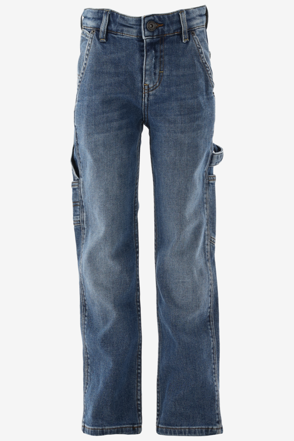 Indian Blue Worker Robin Wide Straight Fit