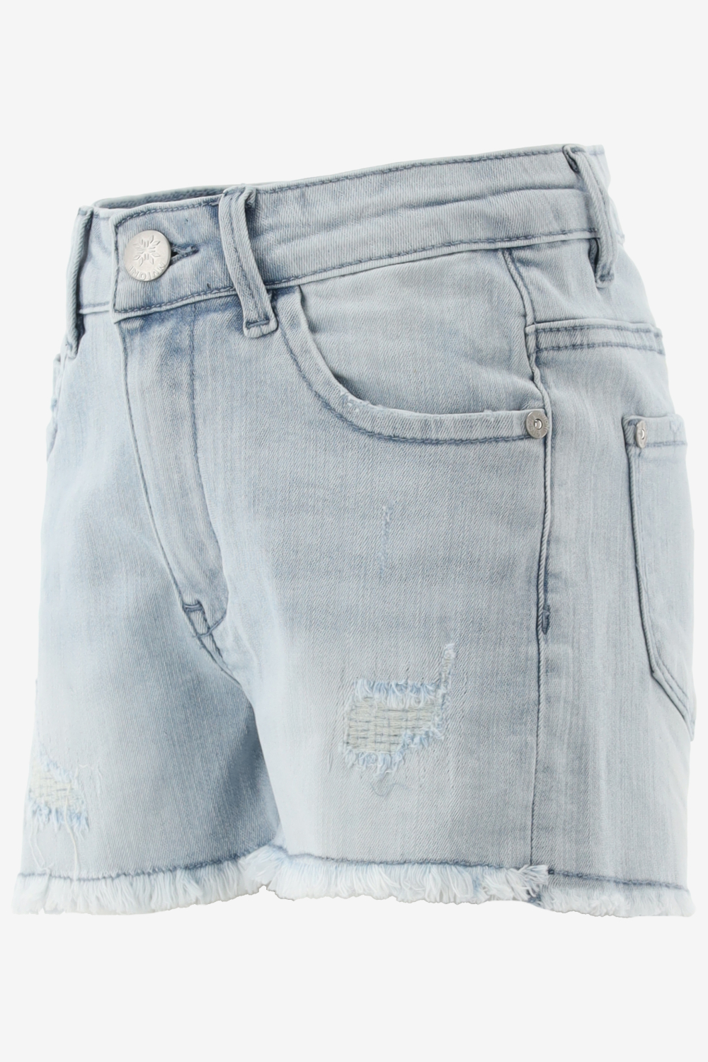 Indian Blue Short High Waist Denim Short