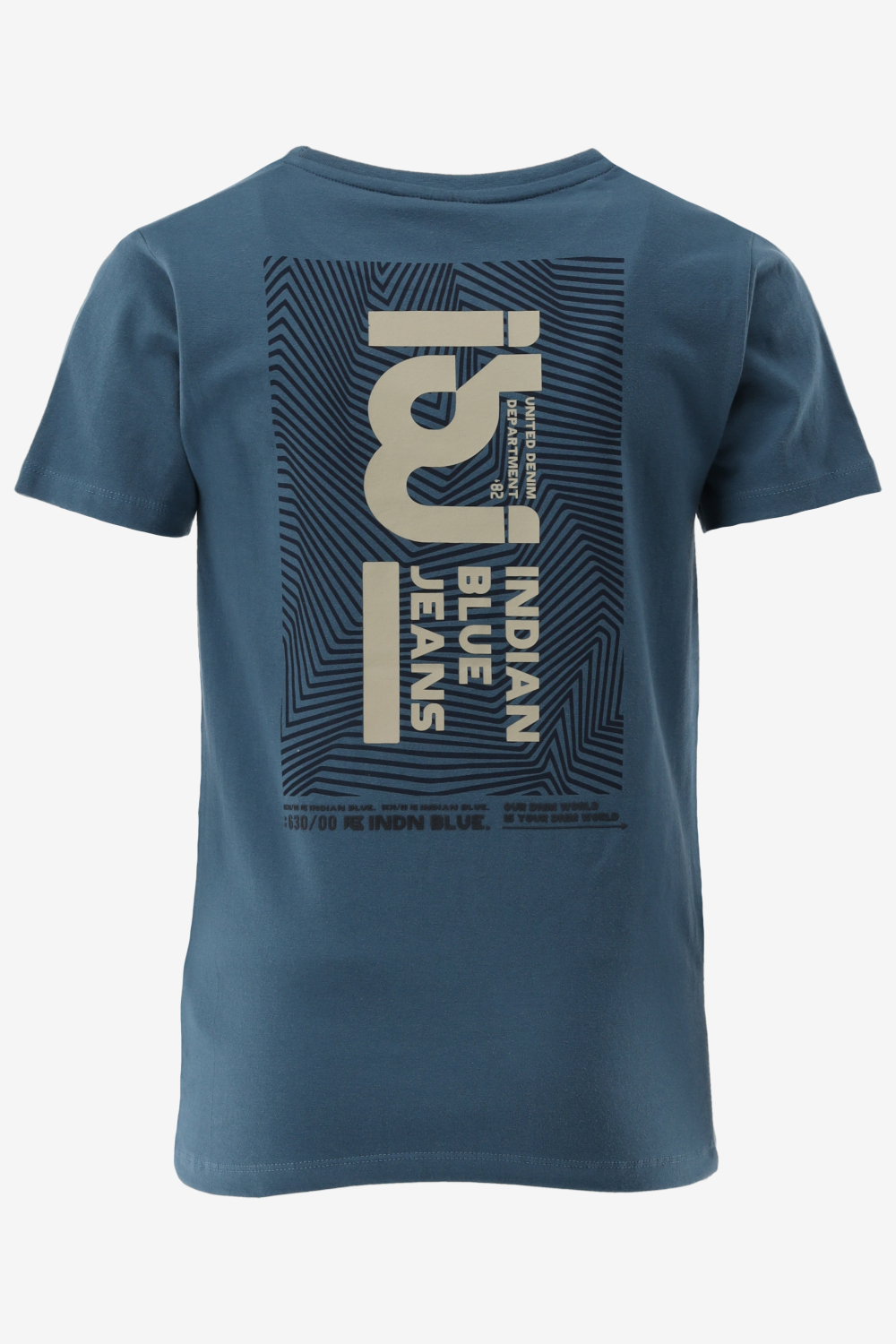 Indian Blue T-shirt T-Shirt IBJ Back