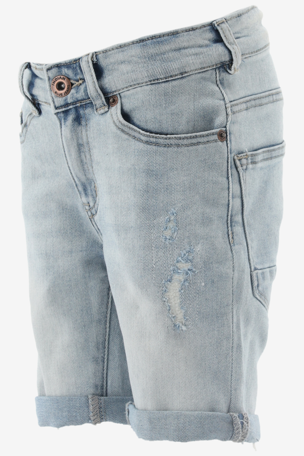 Indian Blue Short Andy Short Damaged Repaired