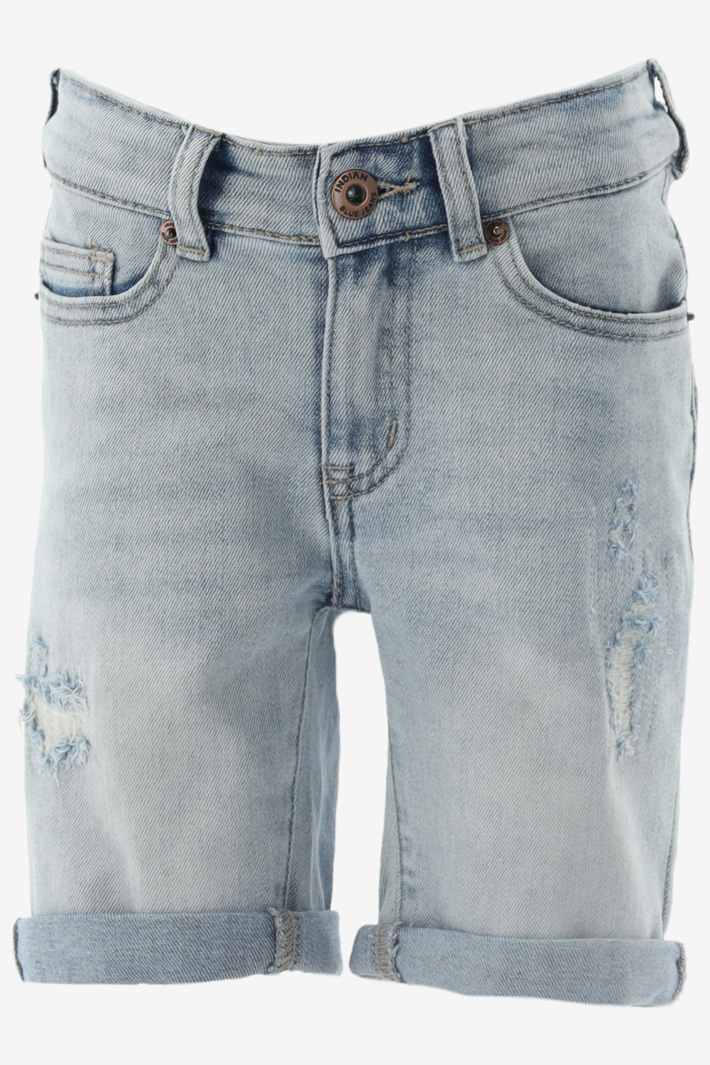 Indian Blue Short Andy Short Damaged Repaired