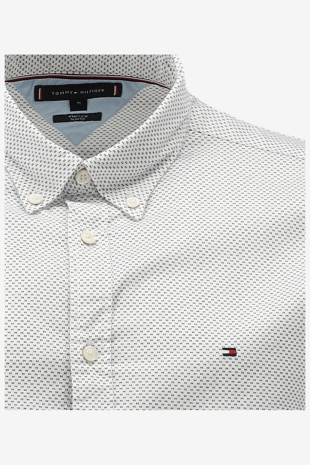 Tommy Hilfiger Casual Shirt FLEX MINI PRINT SF S