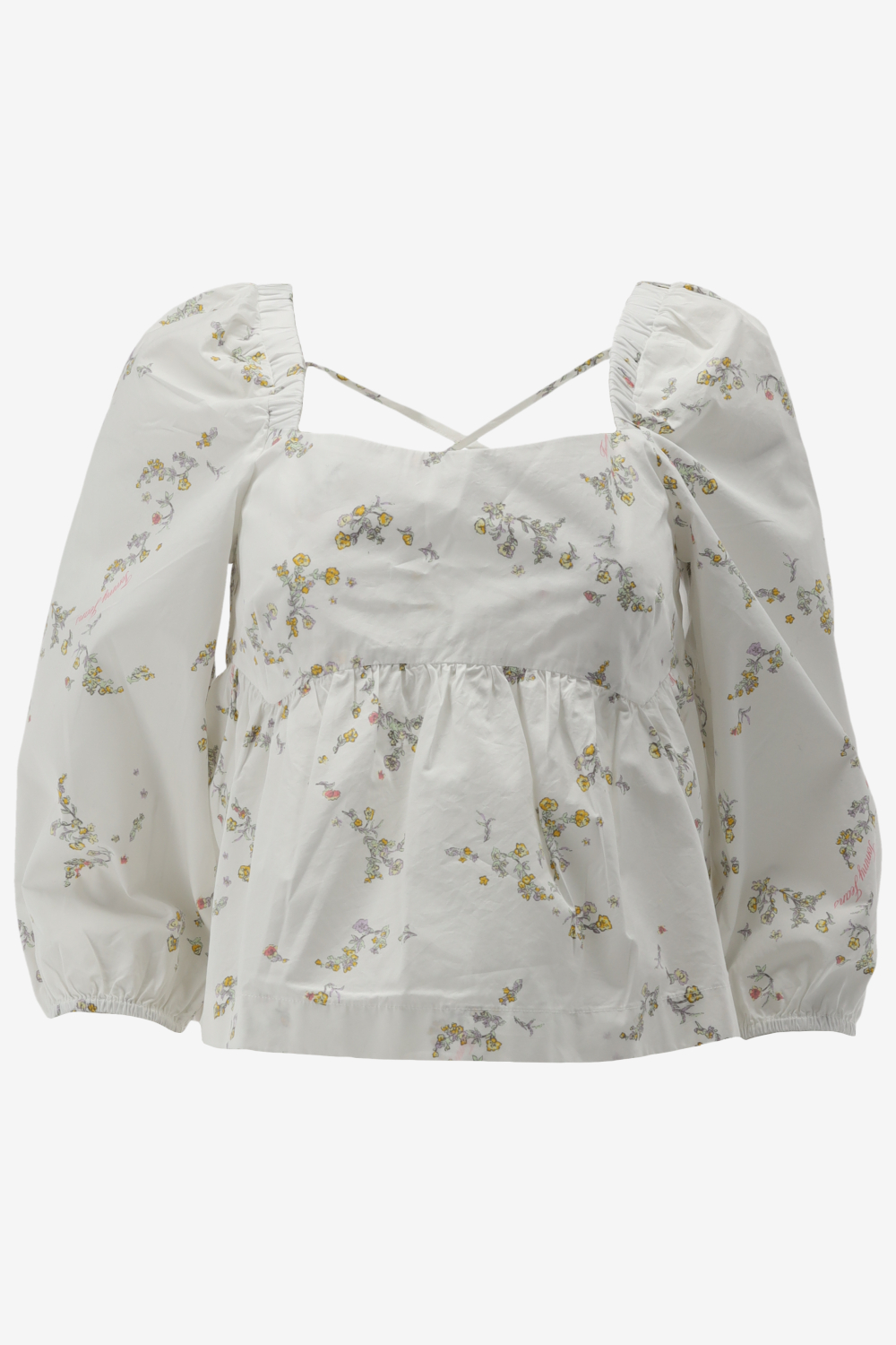 Tommy hilfiger blouse tjw babydoll poplin maat L