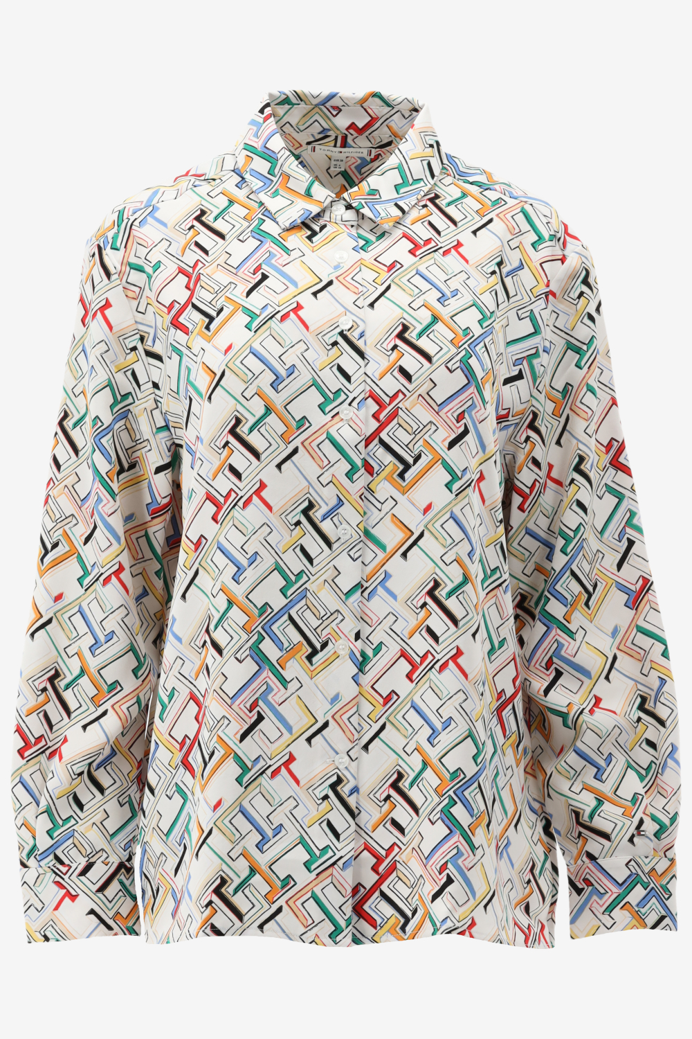 Tommy hilfiger blouse amd fluid relaxed maat 38
