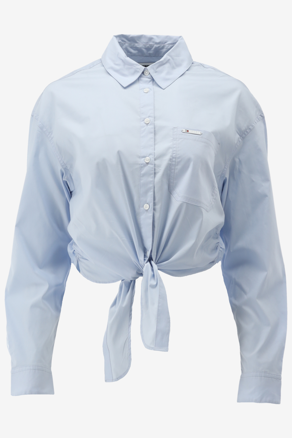 Tommy hilfiger blouse tjw front tie shirt maat XS