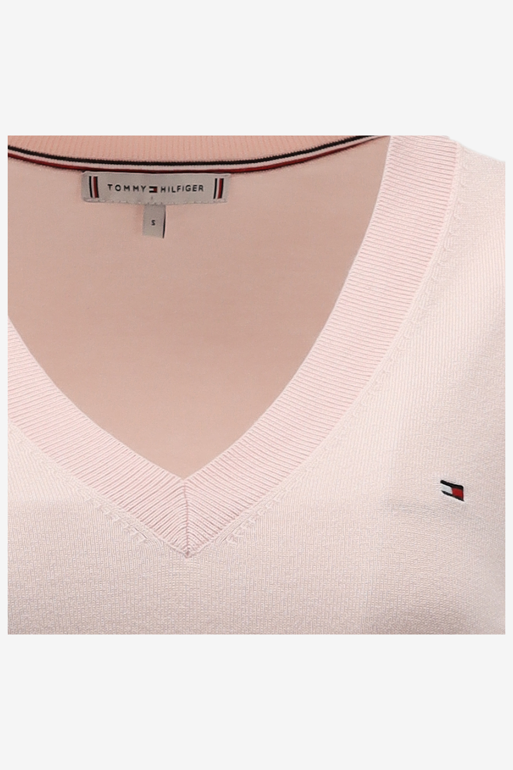 Tommy Hilfiger Trui CO JERSEY STITCH V-N