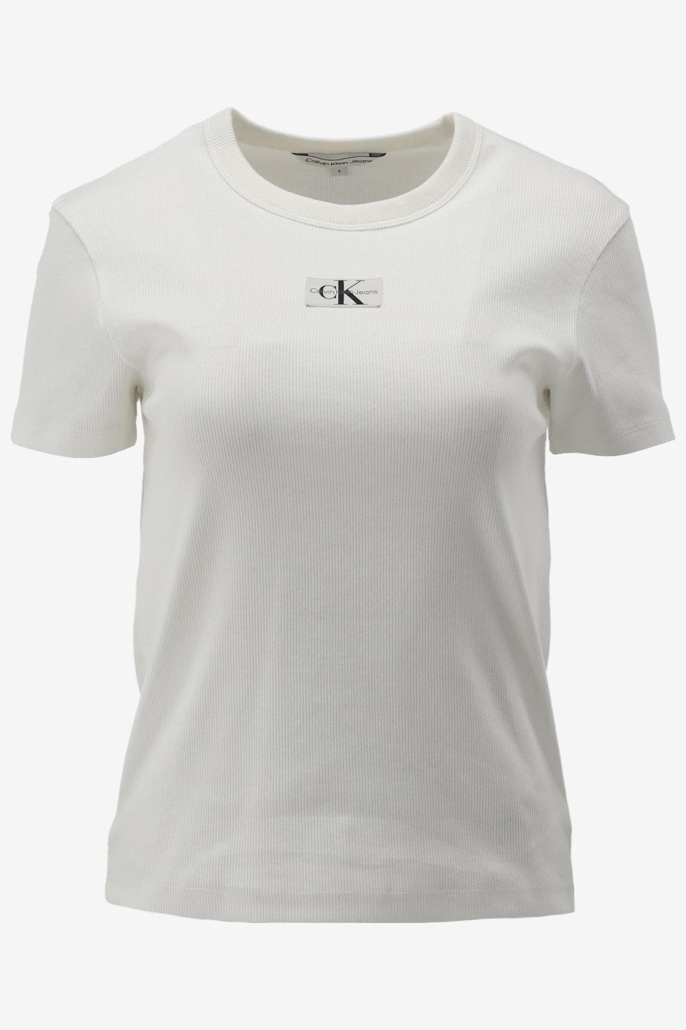 Calvin Klein T-shirt WOVEN LABEL RIB REGU