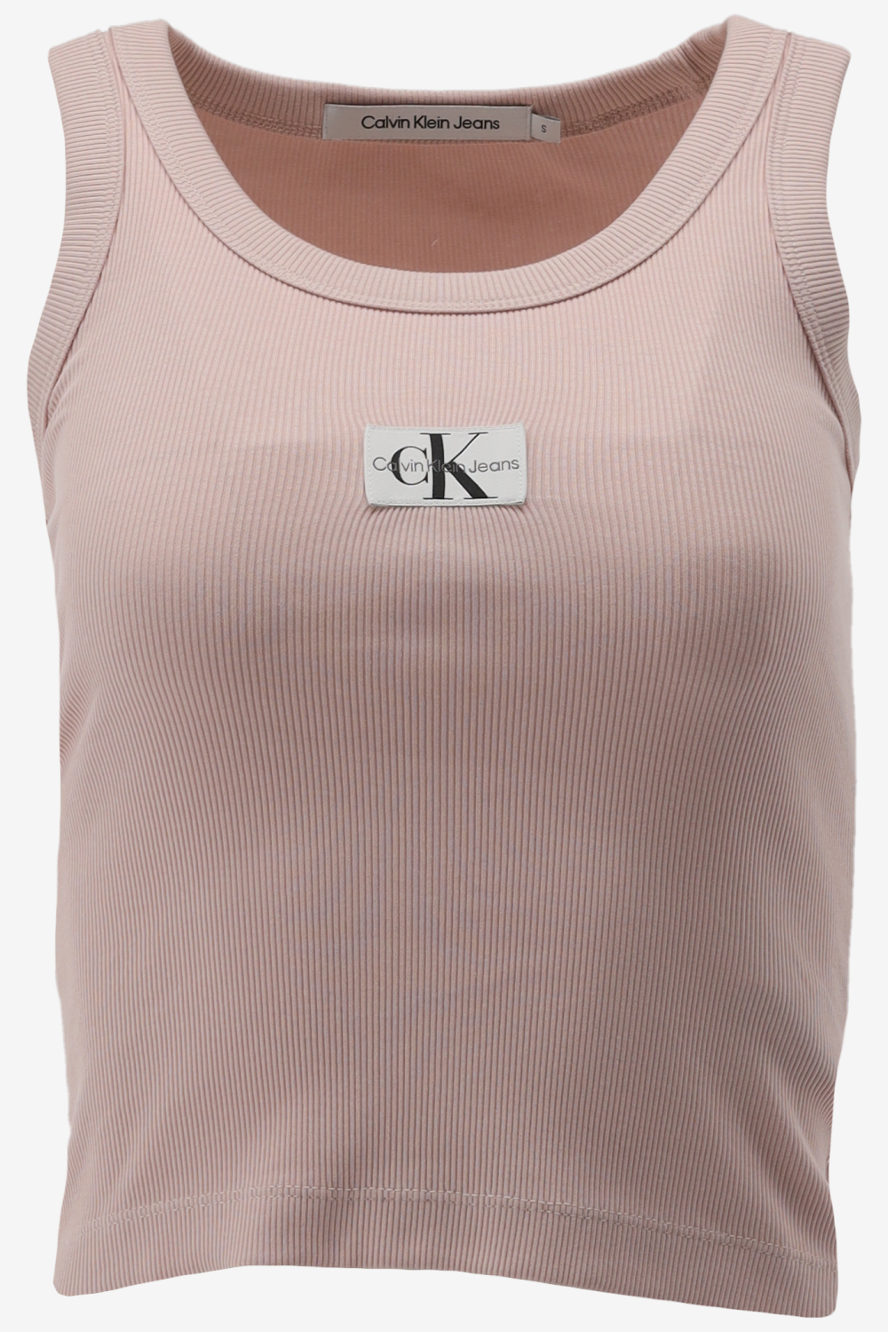 Calvin Klein Singlet WOVEN LABEL RIB TANK