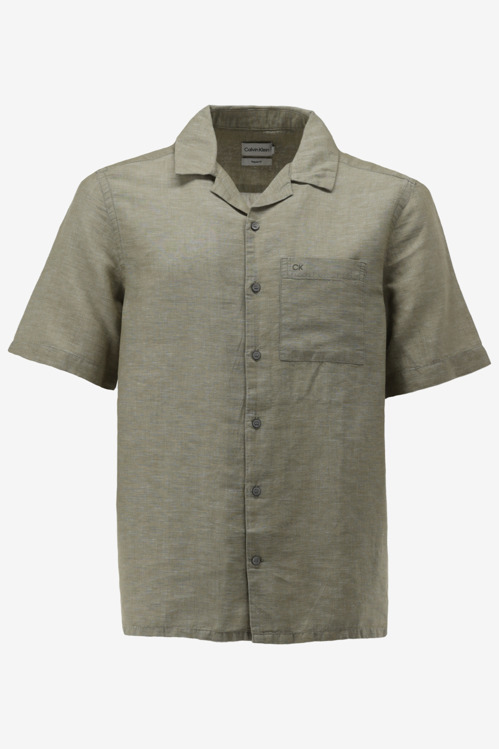 Calvin Klein Casual Shirt LINEN COTTON CUBAN S