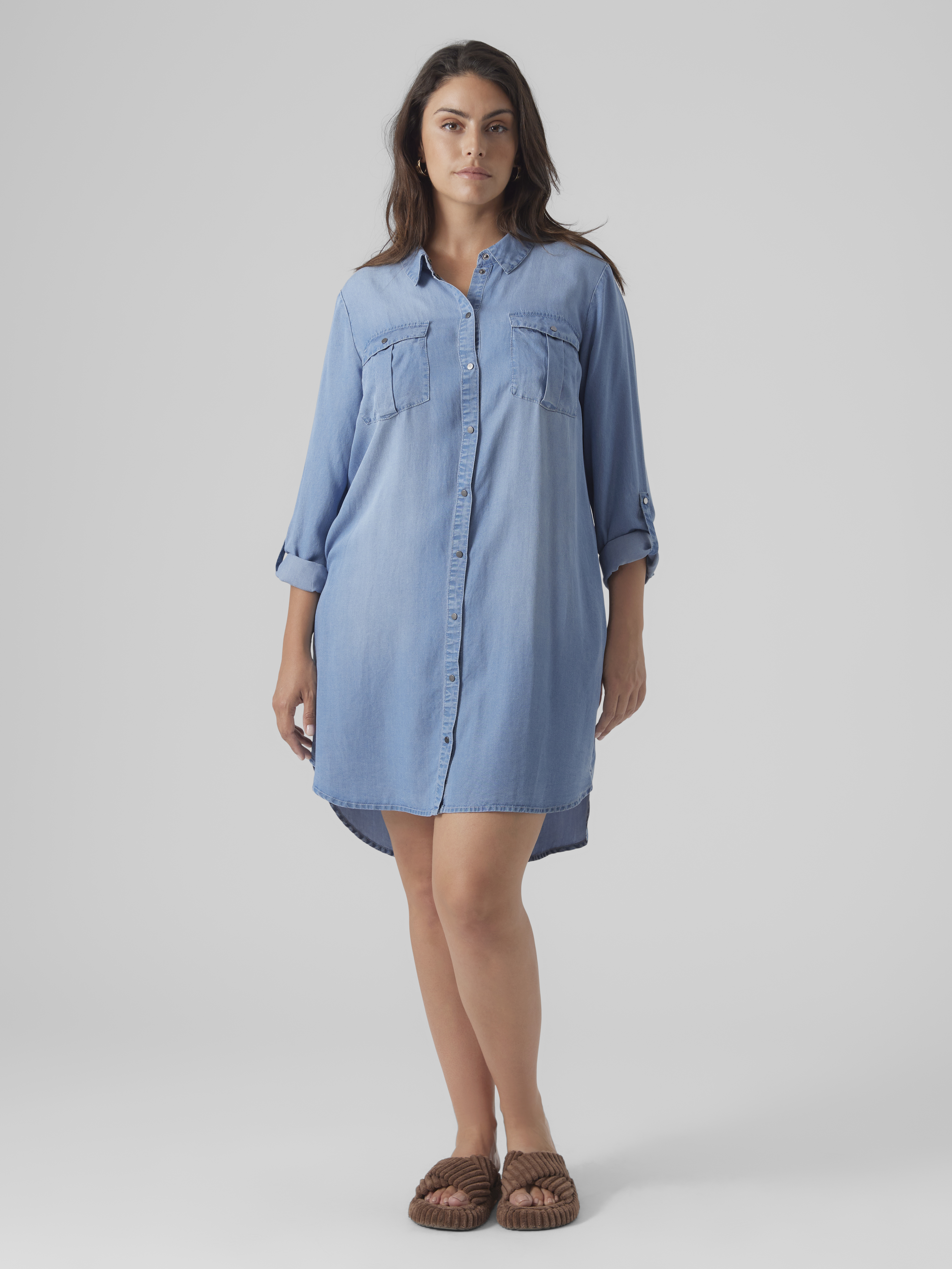 Vero moda curve jurk sigga maat 46