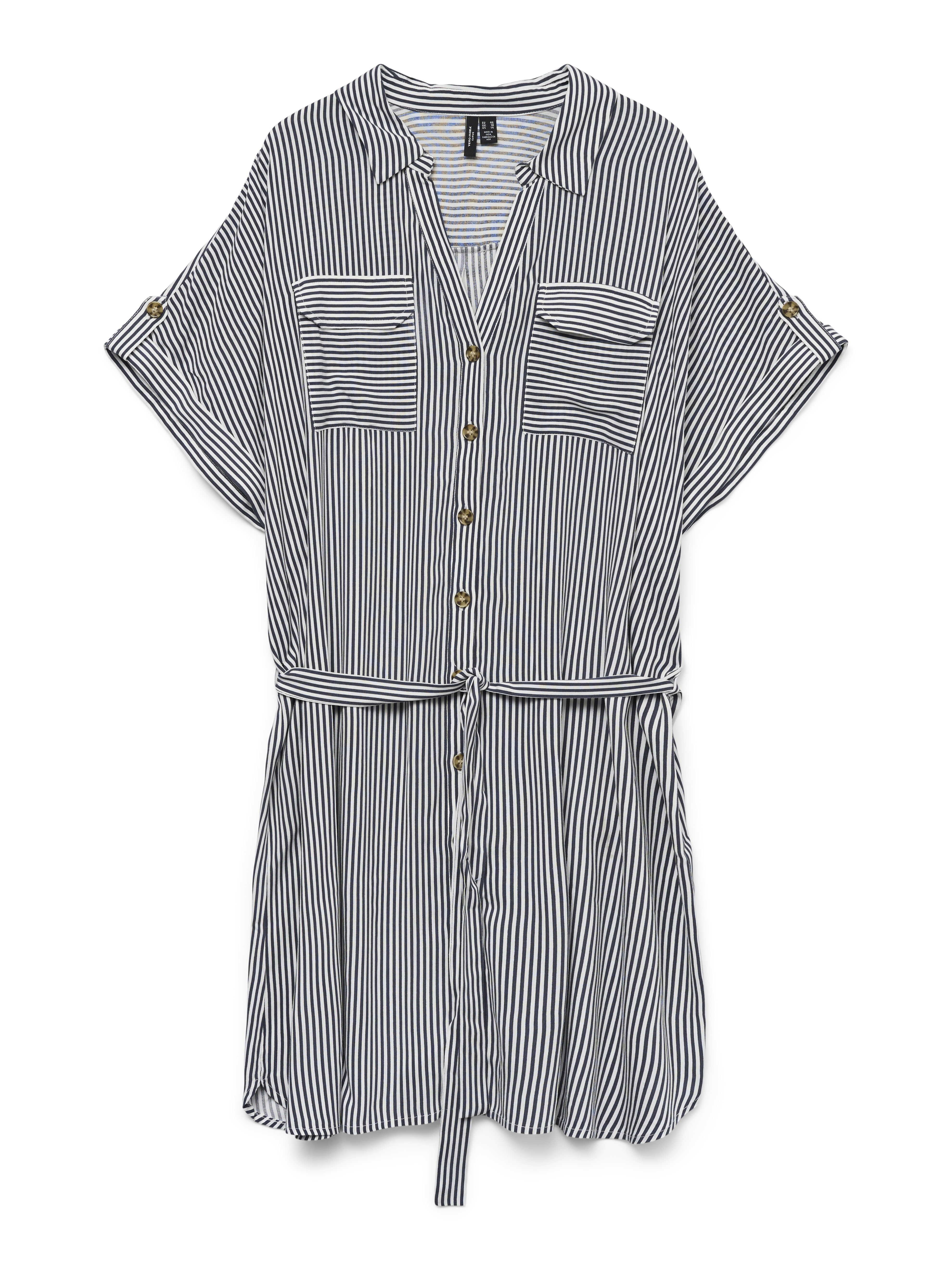 Vero moda curve jurk bumpy maat 46