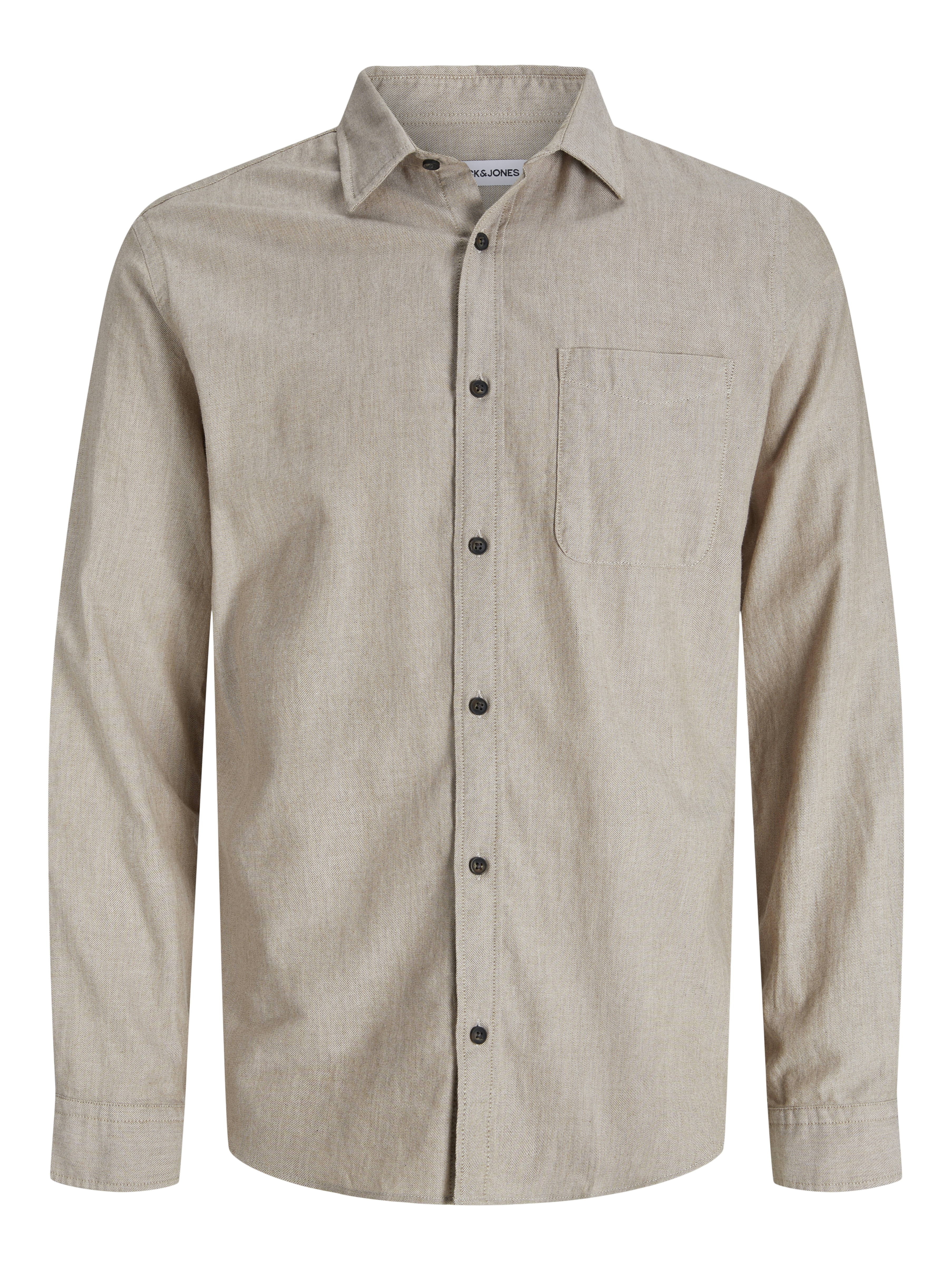 Jack & Jones Overhemd met lange mouwen JJECLASSIC MELANGE SHIRT L/S NOOS