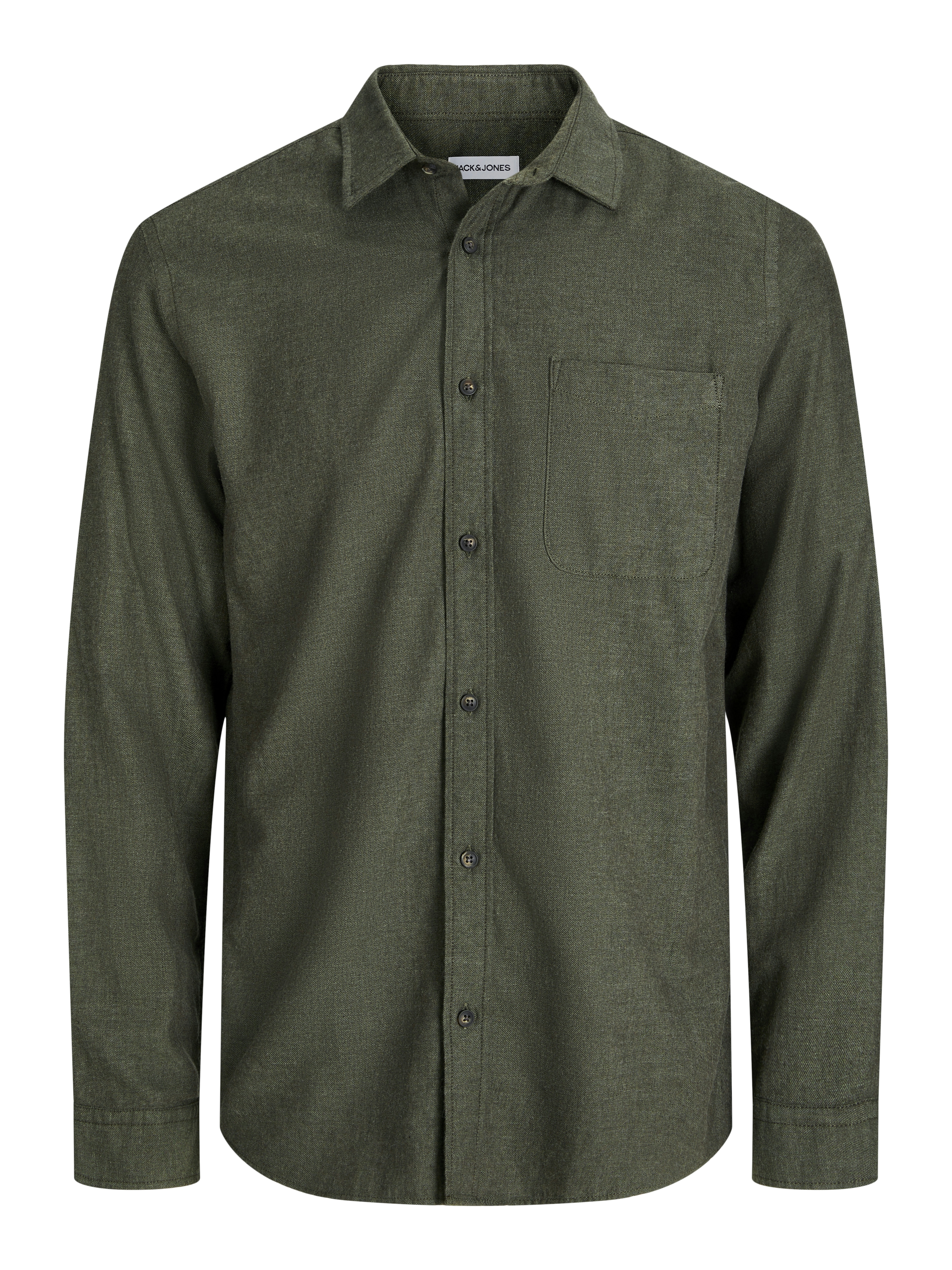 Jack & Jones Overhemd met lange mouwen JJECLASSIC MELANGE SHIRT L/S NOOS