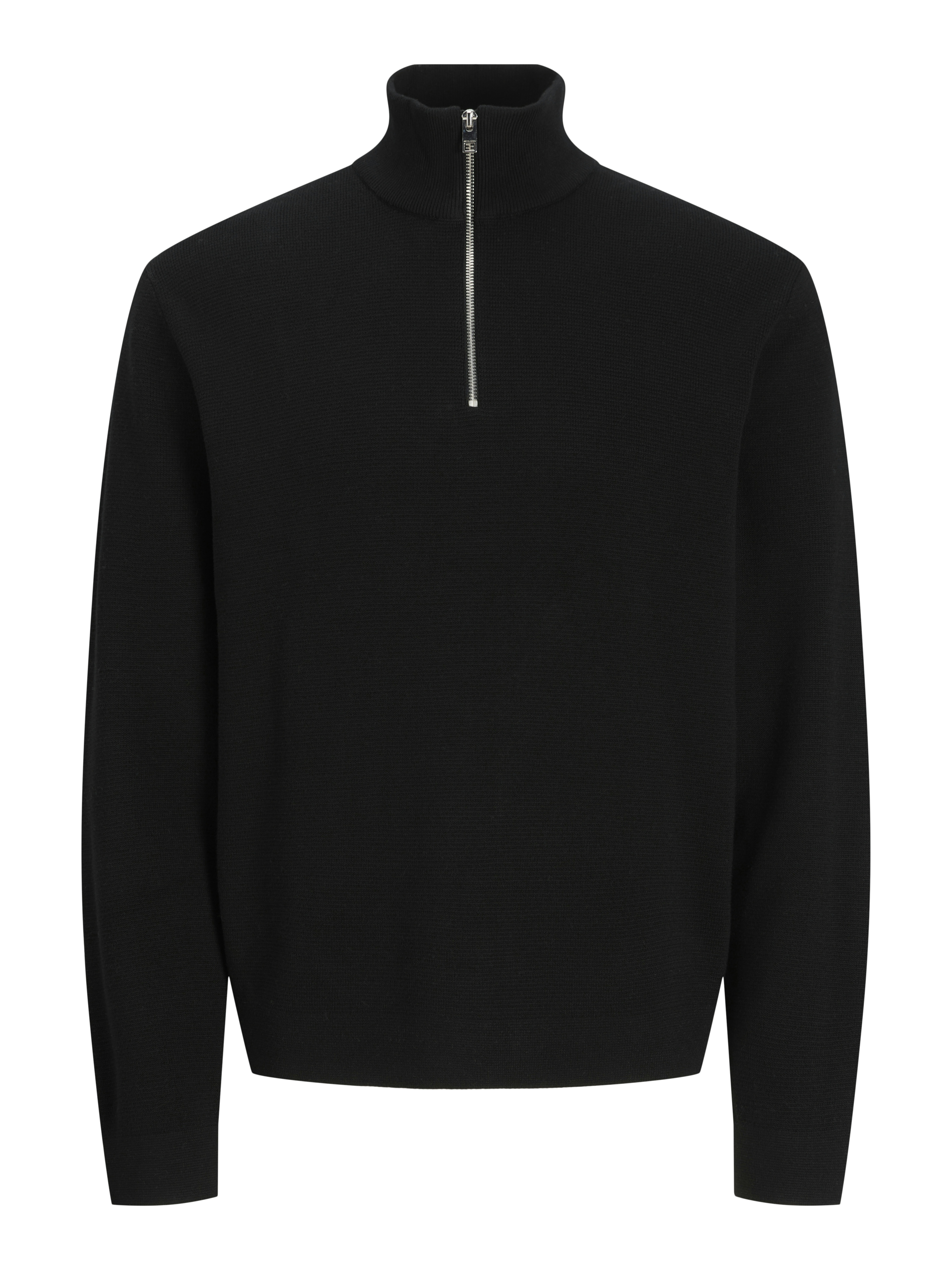 Jack & Jones Schipperstrui JPRBLAMILANO STITCH KNIT HALF ZIP SN