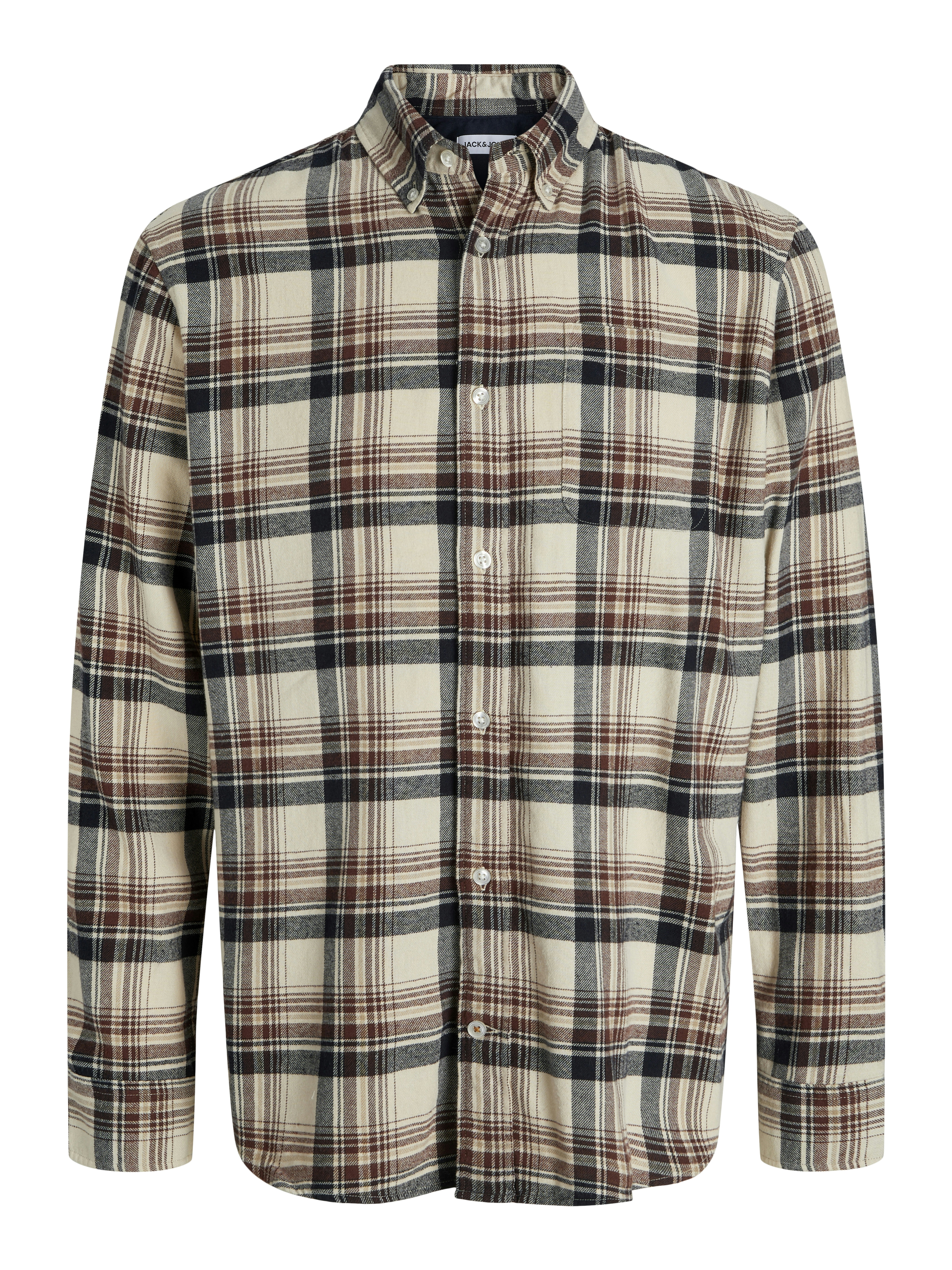 Jack & Jones Overhemd met lange mouwen JJECLASSIC FLANNEL CHECK SHIRT LS SN