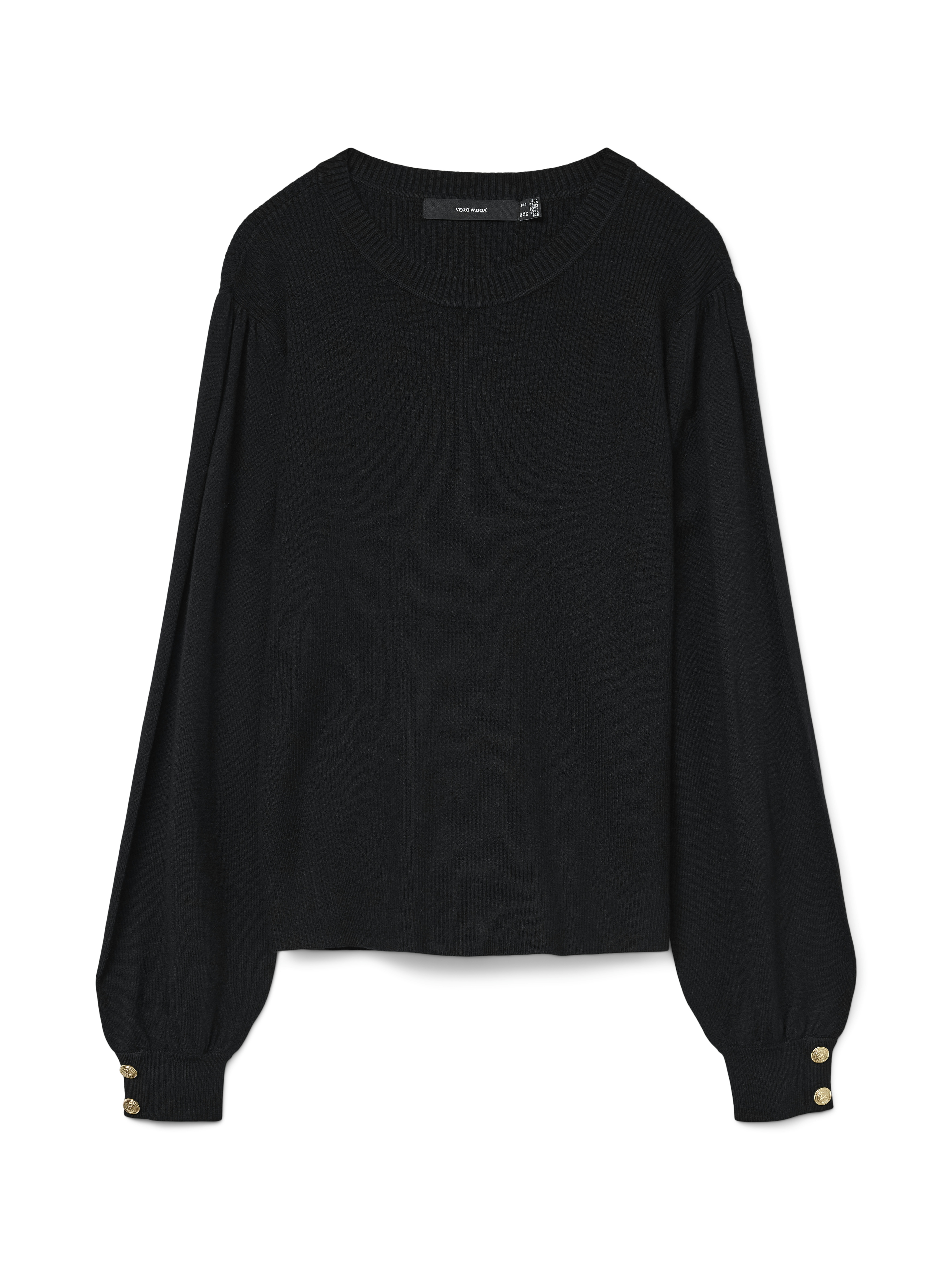 Vero Moda Gebreide trui VMHOLLYKARIS LS O-NECK PULLOVER BOO