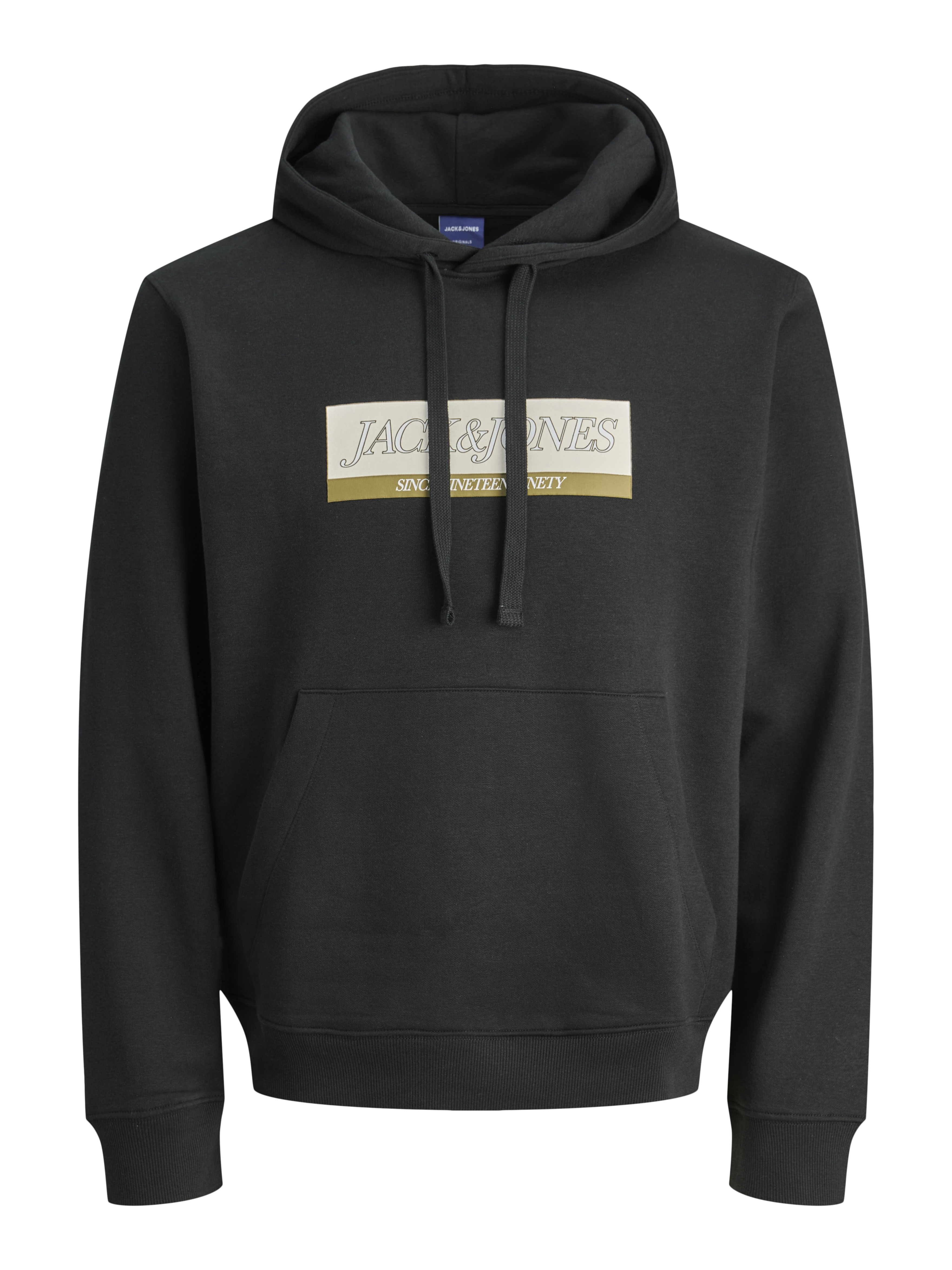Jack & Jones Hoodie JORINWOOD BLOCK BRANDING SWEAT HOOD