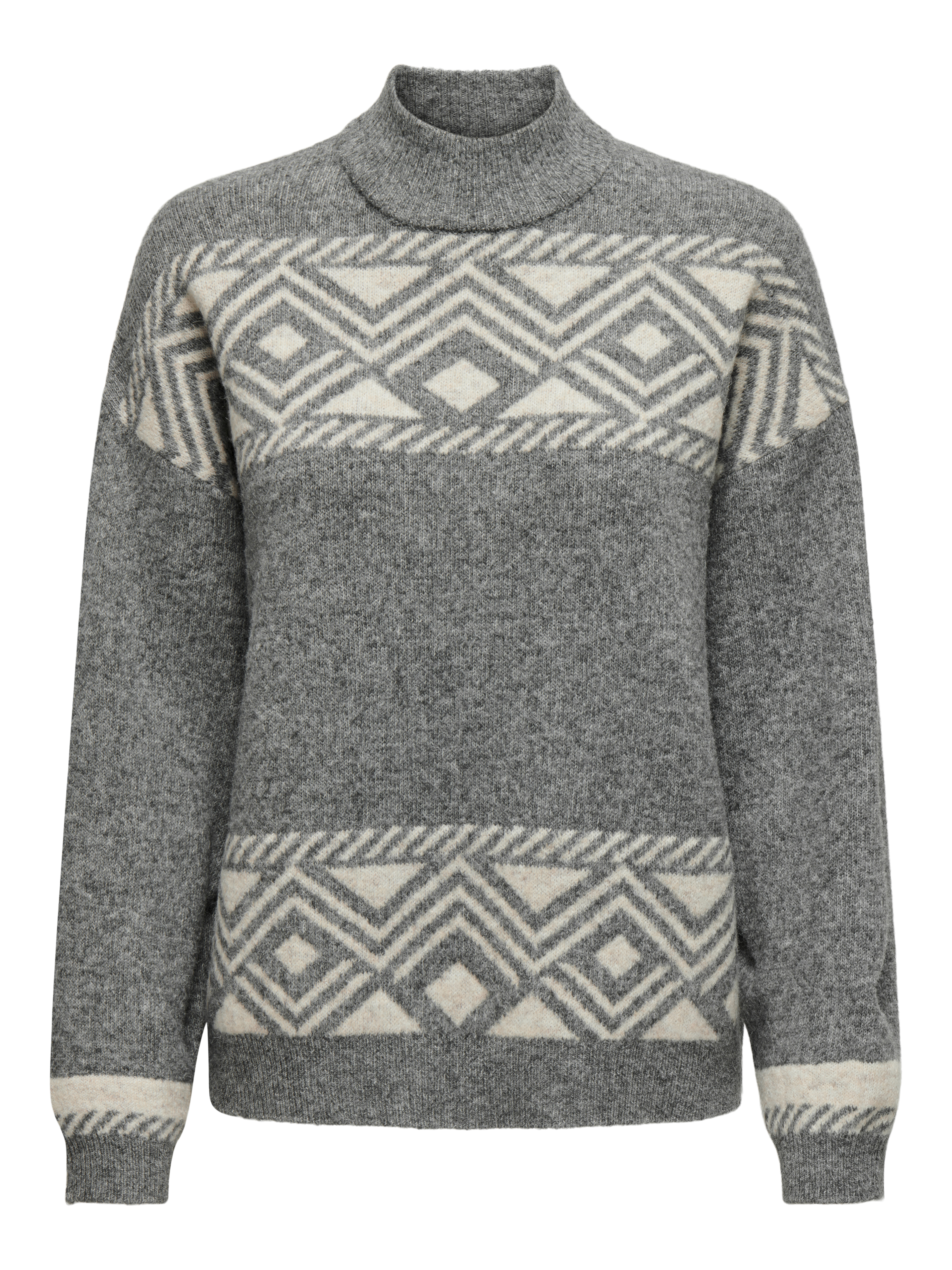 Only Trui met staande kraag ONLVICTORIA L/S PULLOVER KNT NOOS