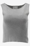 Catwalk Junkie Singlet Metallic knitted top