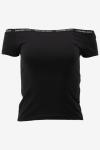 Calvin Klein T-shirt LOGO ELASTIC BARDOT