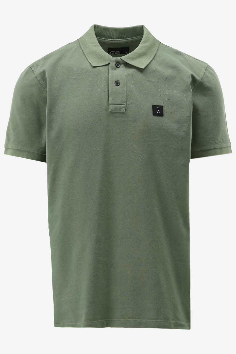 Butcher of Blue Poloshirt ARMY PIQUE POLO maat L